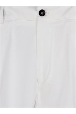 Pantalone in cotone bianco BE ABLE | NEWRICCARDOMGOBIANCO